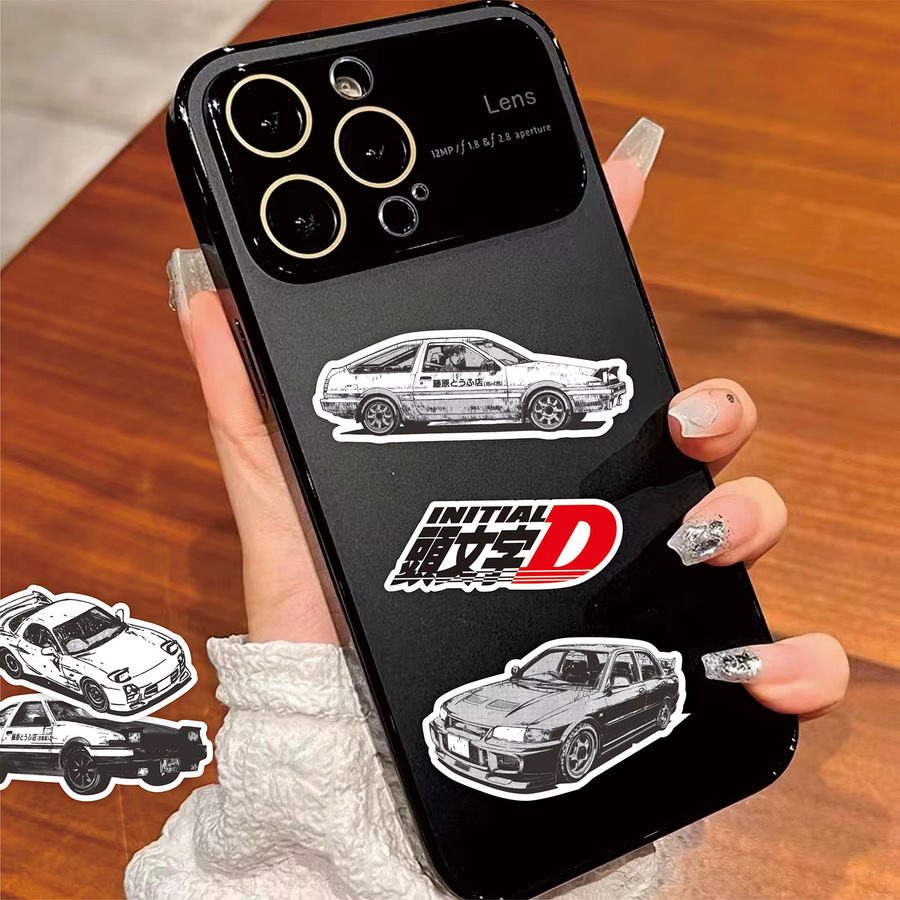 Bandai Initial D Fujiwara Takumi Fujiwara Tofu Shop AE86 Autoaufkleber, 75-teiliges Set - Bild 5