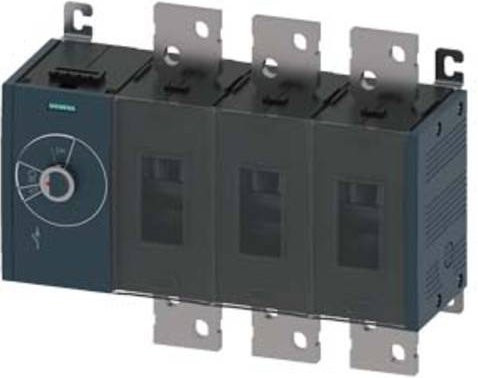 Siemens Lasttrennschalter 3polig 1600A 8 Schließer 8 Öffner 690 V/AC grau 690 V/AC 3KD54340RE100 - Bild 1