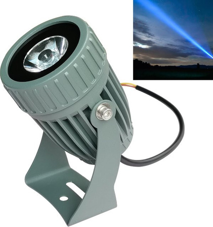 Getefu LED Outdoor-Strahler IP65 wasserdichte Wandleuchte aus Aluminium mit Reflektor