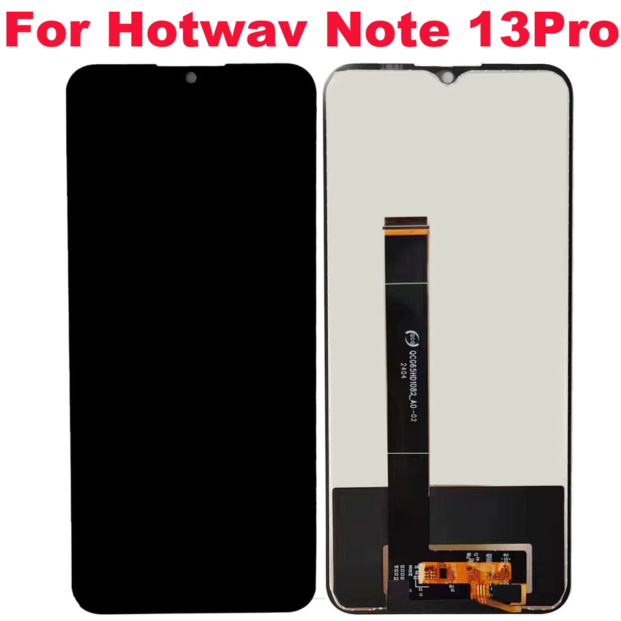 Hotwav Ersatz LCD Display mit Touch Screen für Note 13 Pro in Schwarz inklusive Werkzeuge - Bild 7