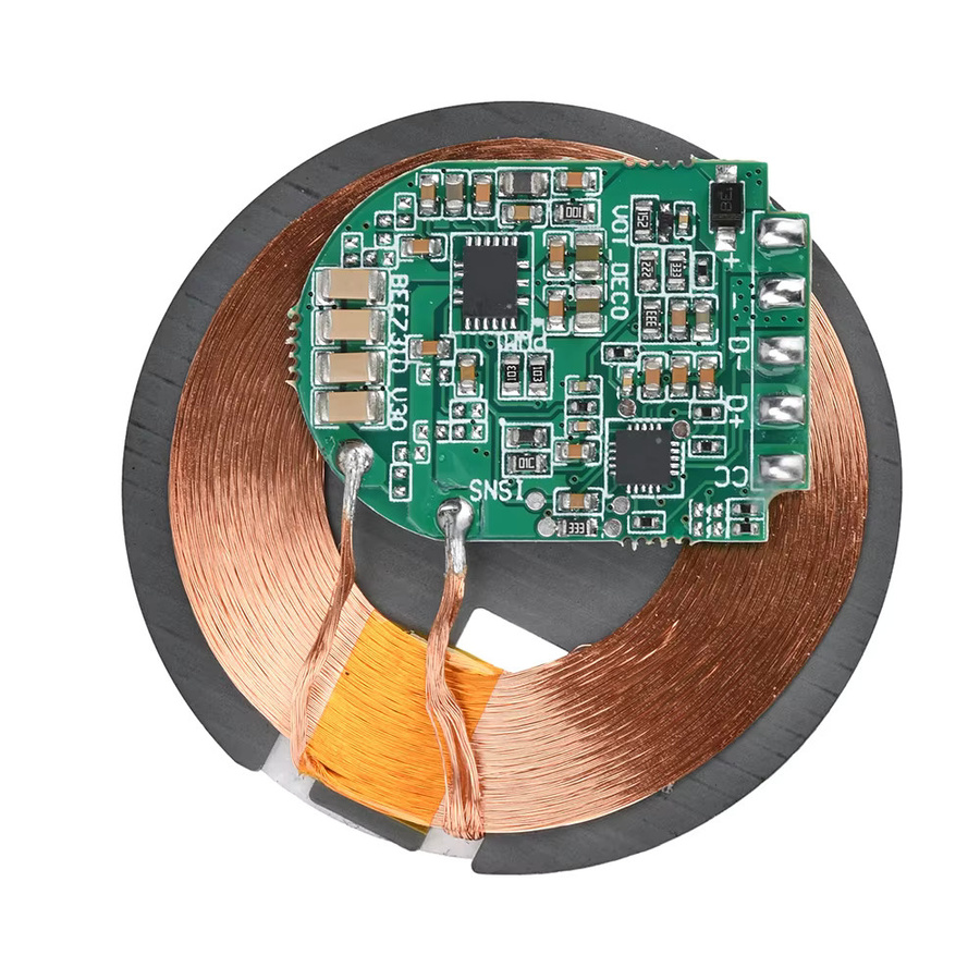 diymore Drahtloses Lade Modul mit Spule DC 5V/9V Magnetisches Ladegerät Motherboard PCBA - Bild 4