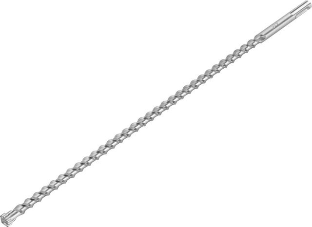 LUX-TOOLS Hammerbohrer SDS-Plus mit Carbide-Spitze in Silber, Durchmesser: 12 mm, Länge: 400 mm - Bild 1