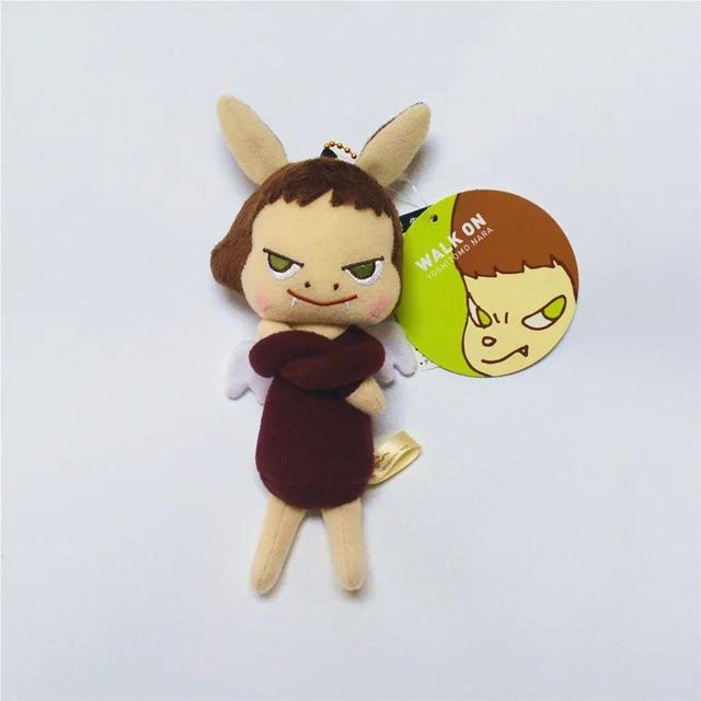 Fashnics Nara Yoshitomo Nara Dämon Engel Flügel Puppe Plüschtier, ab 3 Jahren - Bild 1