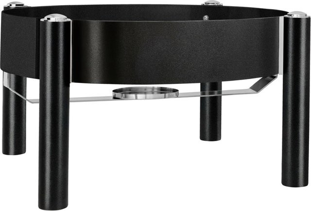 VEGA Chafing Dish Gestell Fenton rund, schwarz, B/T/H: 44 x 44 x 24 cm - Bild 1