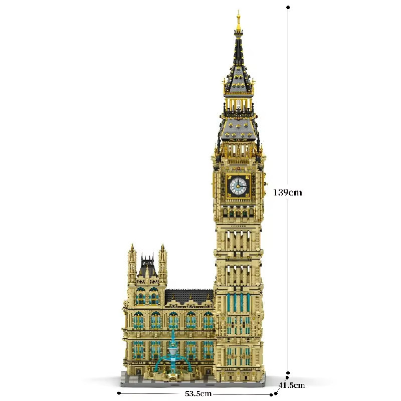 Reobrix Big Ben, Baustein-Modellbausatz, 13.825 Teile - Bild 2