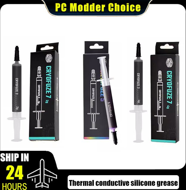 CoolerMaster Cryofuze 5 / Cryofuze 7 Wärmeleitpaste für PC, Laptop, CPU, GPU und RAM mit Silikon-Nanotechnologie - Bild 1
