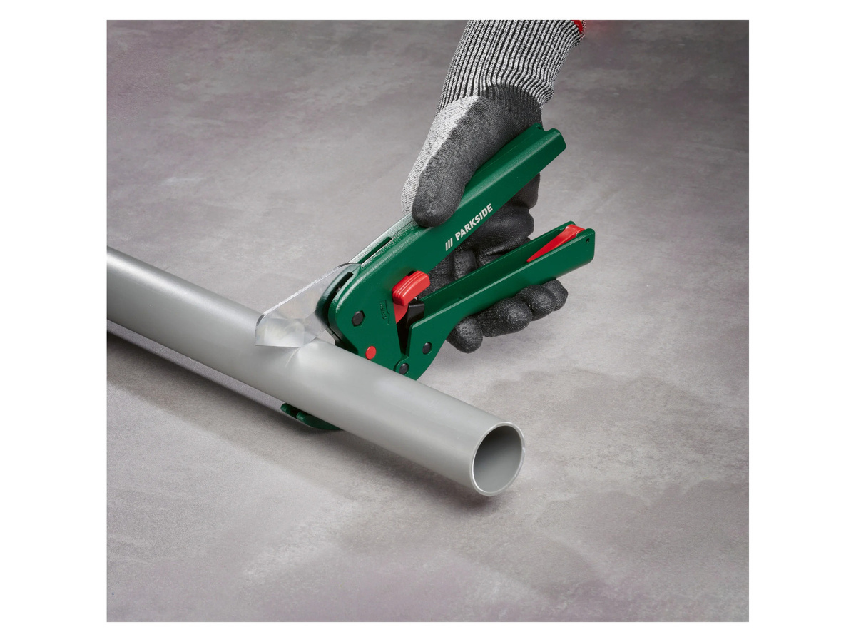 Parkside Rohrschneider-Set für PVC und Kupfer inklusive Rohrbiegezange und Doppel-Bördelwerkzeug in Grün - Bild 2