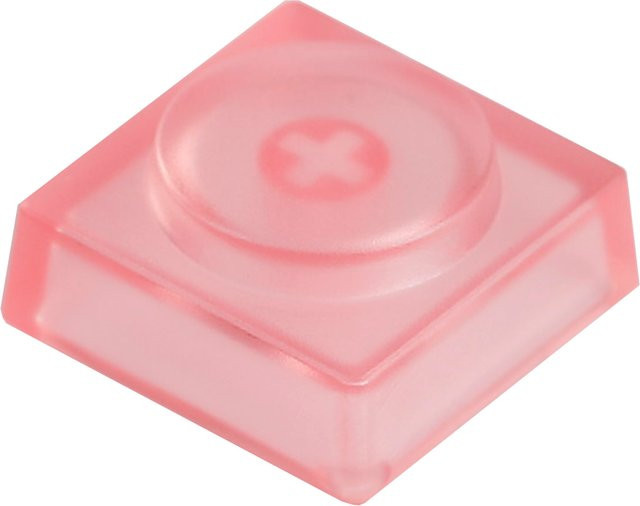 Skyloong 16 Stück Low Profile Ziegel Tastenkappen aus PBT in Transparent Grey für MX Mechanical Keyboards - Bild 1