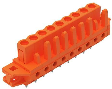 WAGO 232-169/031-000 Federleiste in Orange, 25 Stück - Bild 1