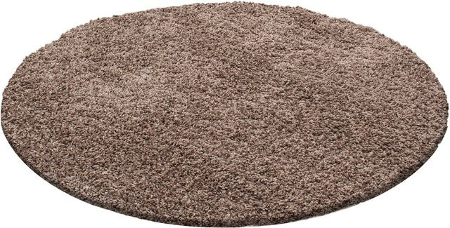 Ayyildiz Hochflorteppich Life Mokka Rund Ø 120 cm - Bild 1
