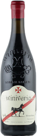 Winiveria Khvanchkara Rotwein, Aleksandrouli, Georgien, 2024, sweet, 0,75 l
