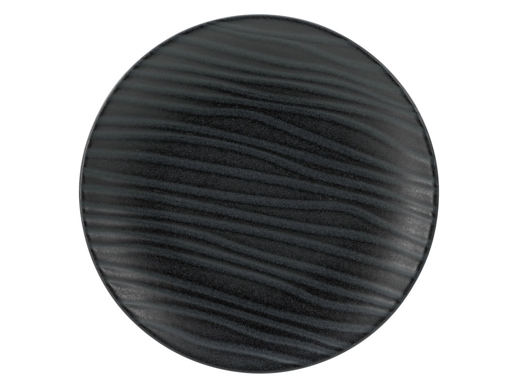 CreaTable Kombiservice Waves in Schwarz aus Steinzeug, 16-teilig - Bild 6