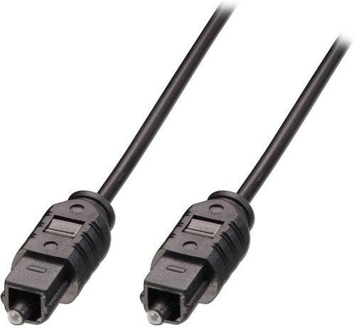 LINDY 35212 Toslink Audio Anschlusskabel Optisch Schwarz, Länge: 2,00 m - Bild 1