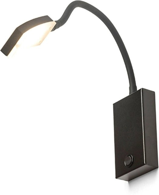 Rendl Deckenleuchte Frisco LED Wandleuchte Schwarz mit Downlight-Funktion - Bild 1