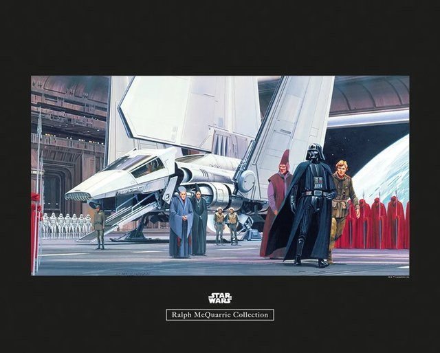Komar Star Wars Wandbild Dock Paper Poster Multicolor B: 50 cm, H: 40 cm - Bild 1