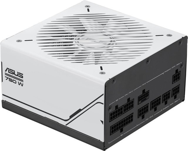 Asus Prime PC-Netzteil 750W 80 PLUS Gold in Schwarz und Weiß - Bild 1
