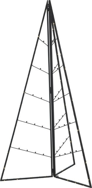 LED-Baum aus Eisen in Schwarz H: 100,5 cm, B: 60 cm, T: 31 cm - Bild 1