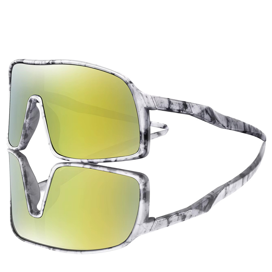 LOISRUBY Sportsonnenbrille, Unisex, Vollrand, Kunststoff, Polarisiert - Bild 1