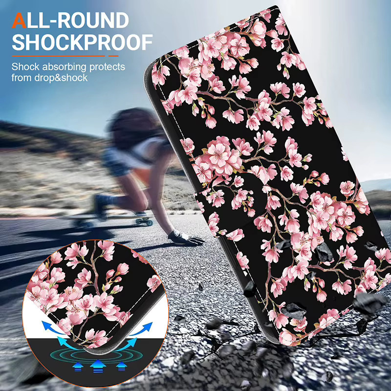 Stand Flip Wallet Case Leder Schutzhülle für Samsung Galaxy S21 S22 S23 S24 S25 S26 Plus Ultra FE Pro Edge in Multicolour - Bild 4