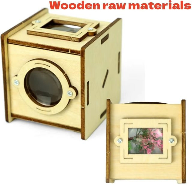 Meade Holz Wissenschaft Technologie DIY Optische Sucher, Physik Experiment Spielzeug - Bild 1