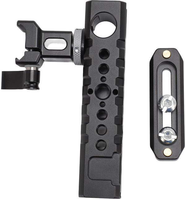 Ulanzi Universal Kamera-Rig Oberer Griff mit abnehmbarem Schieber und 1/4-1/2-3/8 Zoll Schraube in Schwarz - Bild 1
