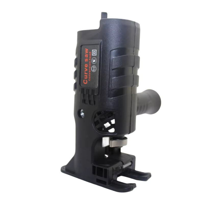 Elektrischer Bohrmaschinen-Adapter zur Konvertierung in eine Säbelsäge und einen Schraubendreher inklusive Sägeblatt für Holz und Metall, Schwarz - Bild 3