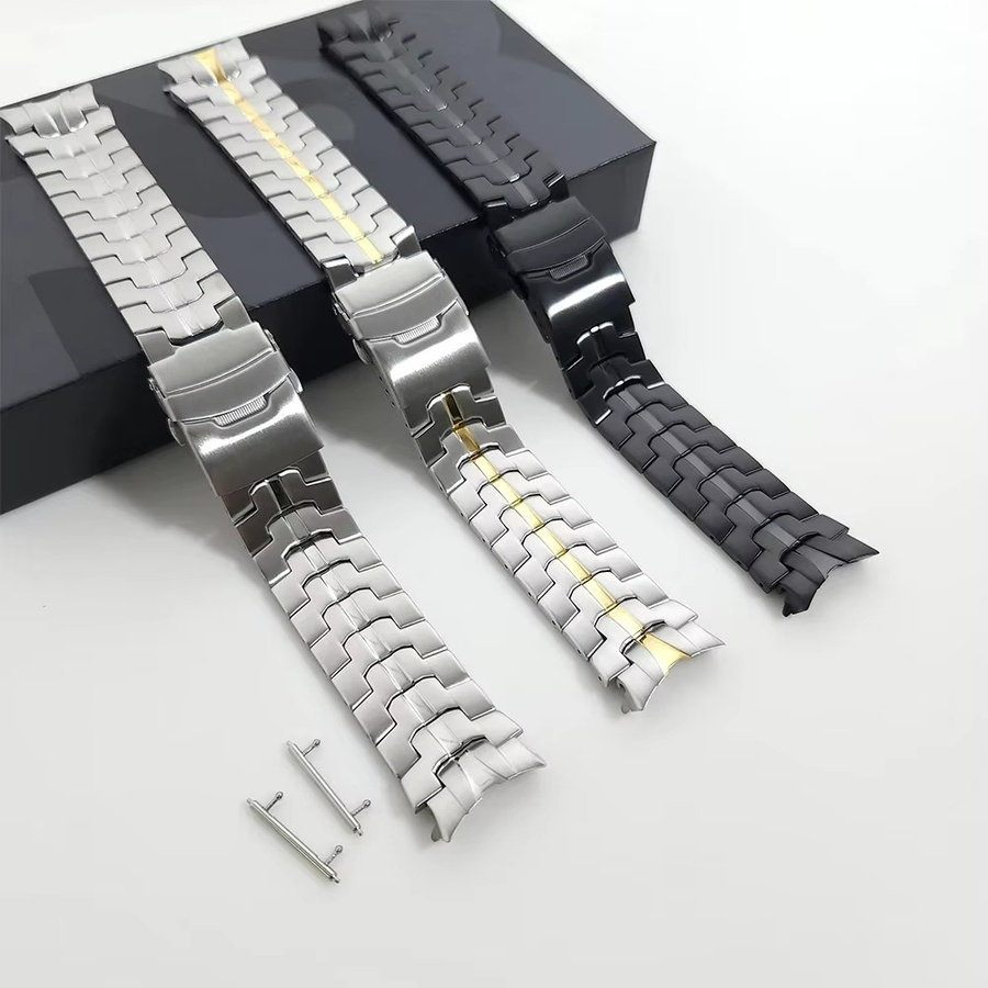 Uhrenarmband Edelstahl, Silber, Unisex - Bild 1