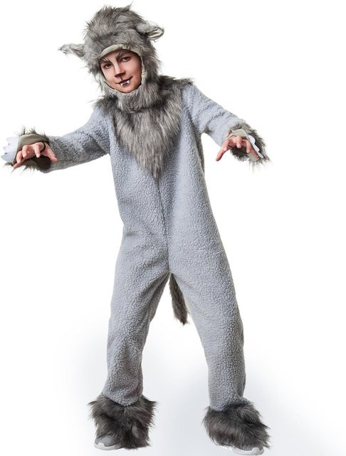 tectake Kinderkostüm Wölfchen Wildfang Wolf - Bild 1