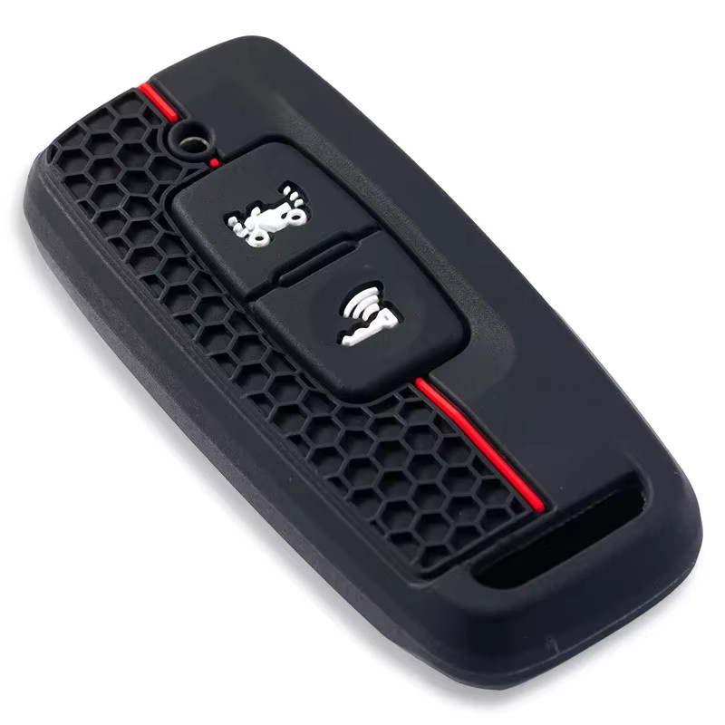 Silikon Fernbedienung Schlüssel Abdeckung in Schwarz für Honda ADV 150, PCX 125, ADV 350, PCX 160 und VISION SH350 - Bild 1