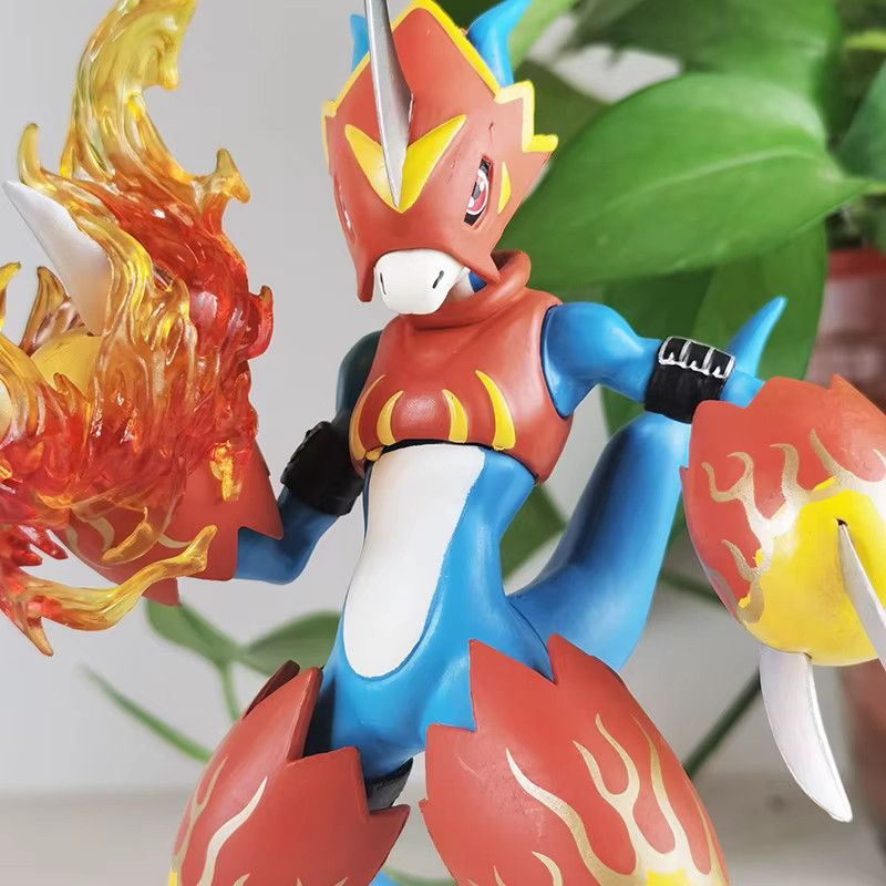 Bandai Digimon Flamemon Anime Charakter Actionfigur aus PVC, Multicolor, Höhe: 18 cm - Bild 3