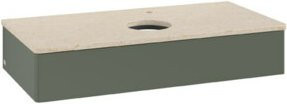 V&B Waschtischunterschrank Antao ohne Frontstruktur, lackiert, B/T/H: 100 x 50 x 19 cm - Bild 1