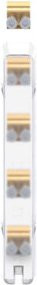 Striebel&John Sammelschienenverbinder ComfortLine ZCV25, 5er-Pack, Weiß, 250A - Bild 1