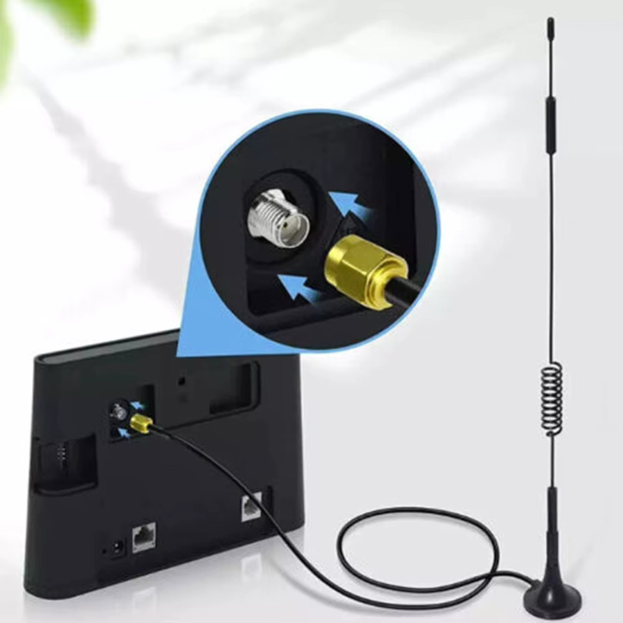 DAZZLEEX Antenne für Helium-LoRa-Miner mit SMA/RP-SMA-Stecker, 868MHz und 5.8dBi, Schwarz - Bild 3