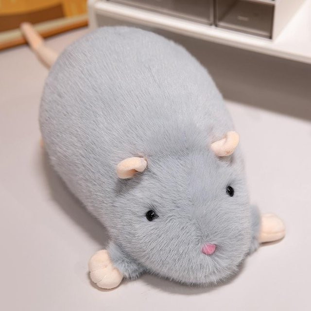 Yiran toy Ratten Plüschtiere, Maus Puppe, Grau, ab 14 Jahren - Bild 1