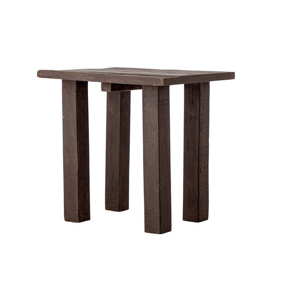 Bloomingville Beistelltisch Porir aus braunem Holz in quadratischer Form, B/T/H: 30,0 x 24,0 x 18,0 cm - Bild 1
