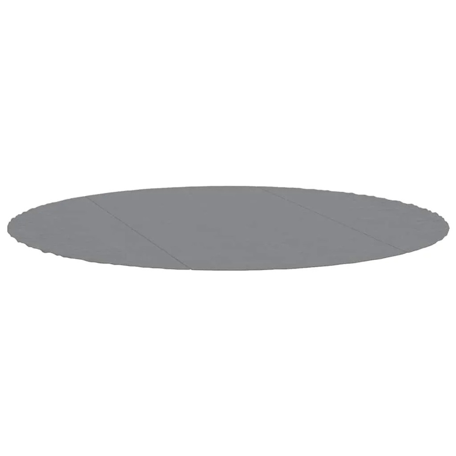 vidaXL Pool-Bodentuch aus Polyester-Geotextil in Hellgrau, Durchmesser: 366 cm - Bild 2