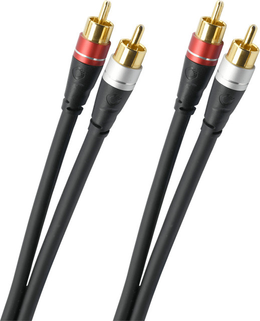Oehlbach Audio Link Cinchkabel Schwarz 0,5 m - Bild 1