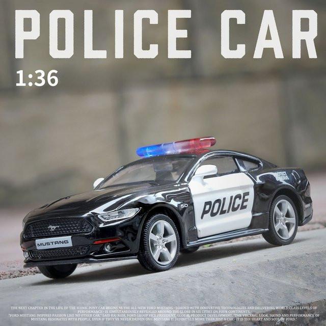 RMZ CiTY Ford Bronco Mustang GT F-150, Spielzeugautomodell, 1:36, Metall - Bild 1
