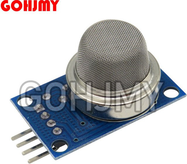 GOHJMY MQ-2 Gas Sensor Modul zur Detektion von Rauch, LPG, Butan und Wasserstoff in Blau - Bild 1