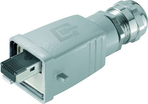 Weidmüller Sensor-Aktor-Datensteckverbinder Stecker gerade grau Metall 10 Stück - Bild 1