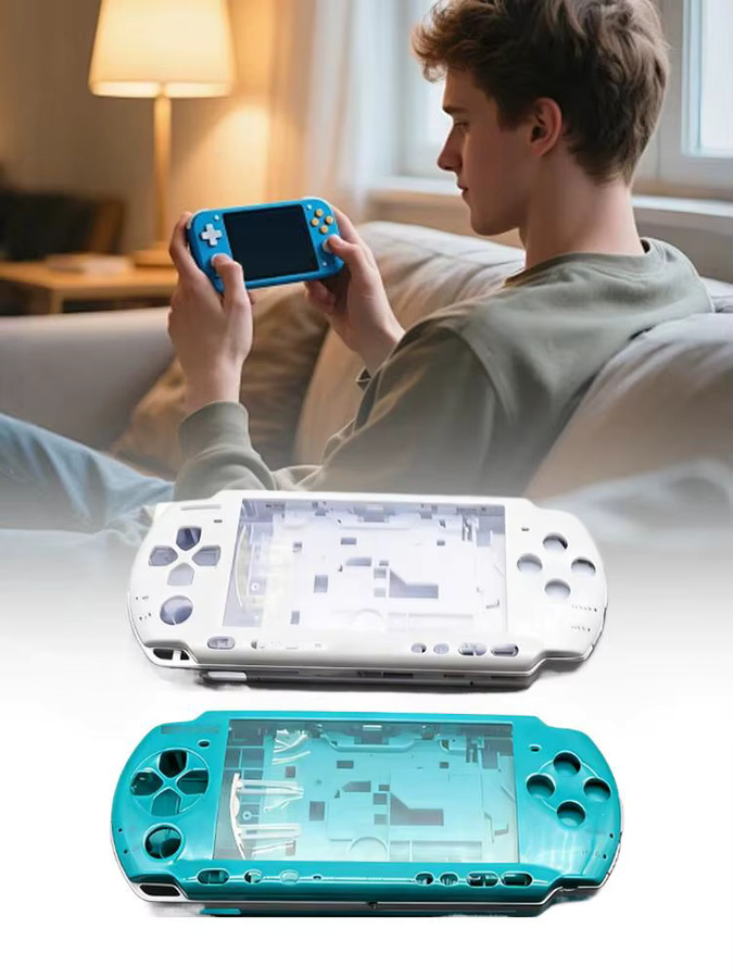 Sony Ersatzgehäuse-Set für PSP 3000 Konsole in Weiß inklusive Tasten und Schrauben-Kit - Bild 5
