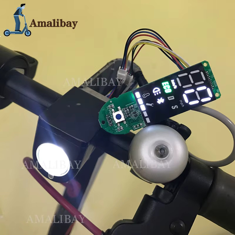 Xiaomi Ersatz Bluetooth Dashboard Platine und Display Abdeckung für MIJIA M365 Pro in Schwarz und Transparent - Bild 3
