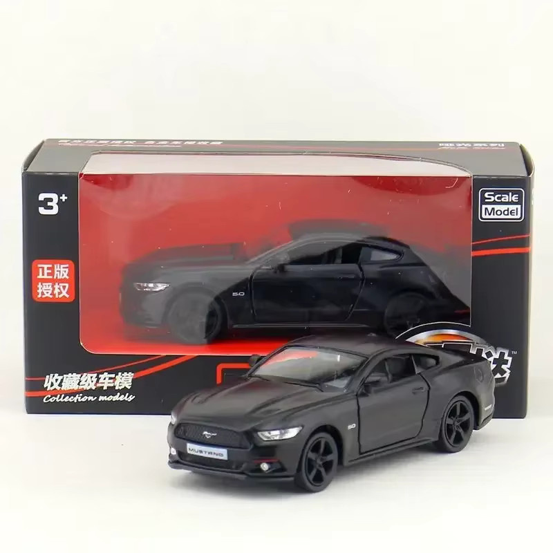 MAKEDA Ford Mustang GT Spielzeugauto, Modell Replik, Maßstab 1:36, Metall, ab 3 Jahre - Bild 2