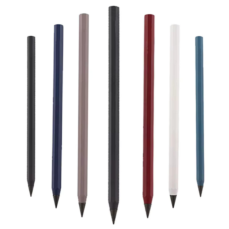 MROOFUL Ewigkeitsstift aus Metall mit HB-Graphitkern in Blau - Bild 3