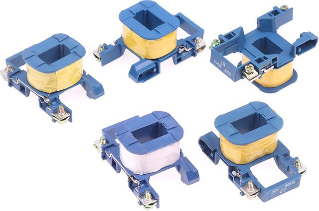 Wechselstrom Steuerspule für Schütz CJX2/LC1 0910 1810 1210 in Blau - Bild 1