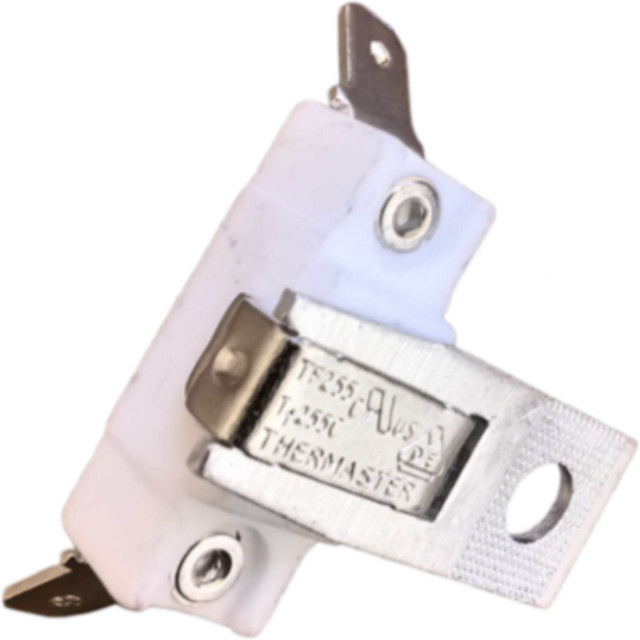 Thermostat Thermaster TF255-PH für Philips Dampfbügeleisen, 250V 10A, 255 °C, Farbe Weiß - Bild 1
