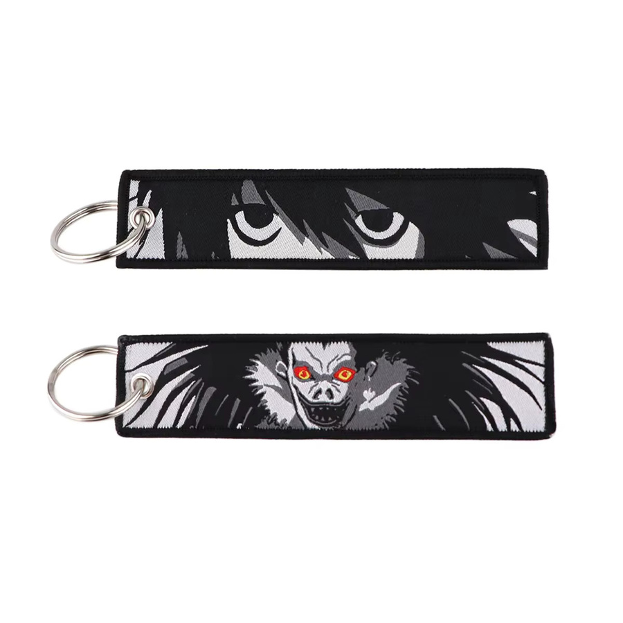 YiYuYiHua Schlüsselanhänger, Death Note, doppelseitige Stickerei - Bild 2