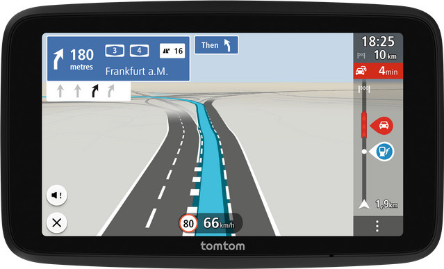 TomTom Go Classic 5 zweite Generation Navigationsgerät in Schwarz mit USB-C und Wi-Fi - Bild 1