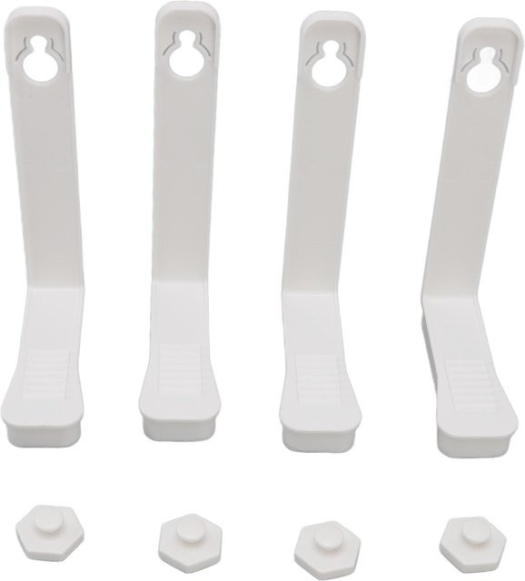 CosyHome Bettlakenhalter Clips Set aus 4 Stück in Weiß, rutschfest und wasserdicht mit starker Spannkraft - Bild 1