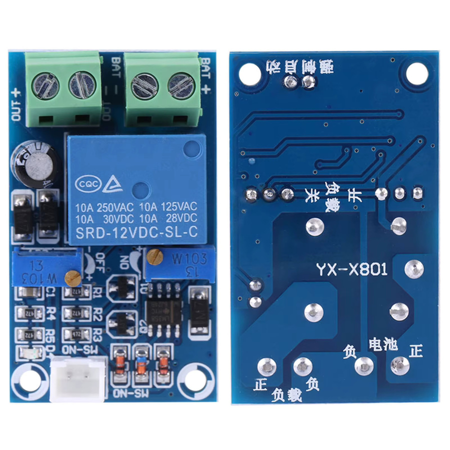 Automatisches Niederspannungsabschaltmodul für 12 V Batterien in Blau - Bild 4